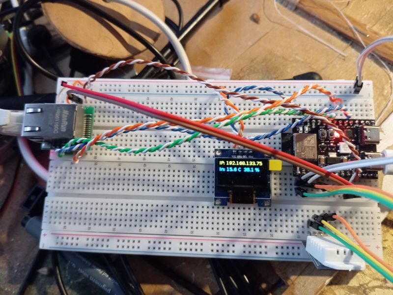 Got my w5500 ethernet module working in conjunction | LiberIT